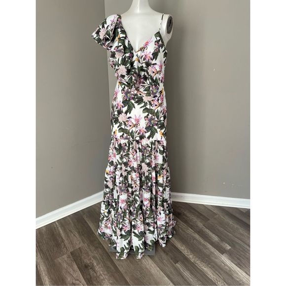 No Pise La Grama
Aracea Asymmetric Ruffled Maxi Dress - Picture 6 of 11
